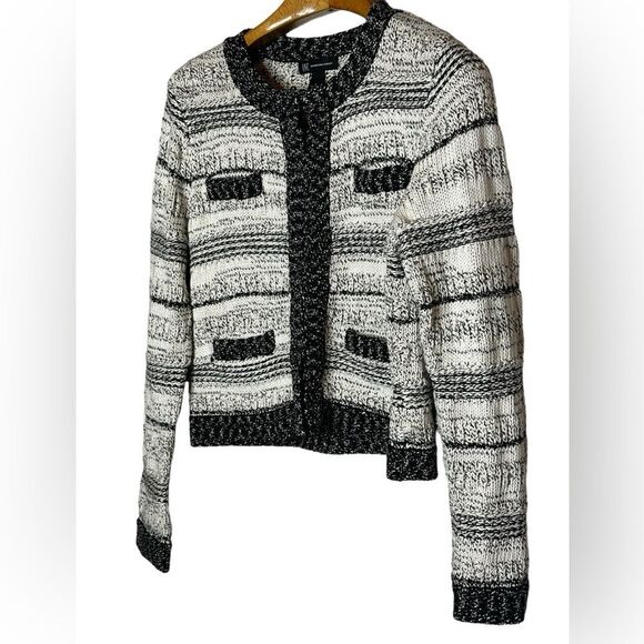 Inc. international concepts size large cropped cardigan sweater clasp front - Picture 1 of 7
